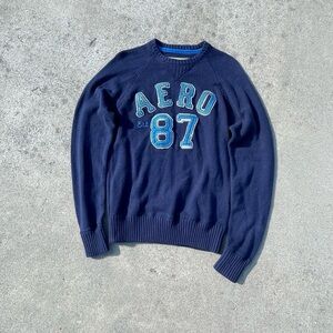 Aeropostale Dark Blue Crewneck Sweater